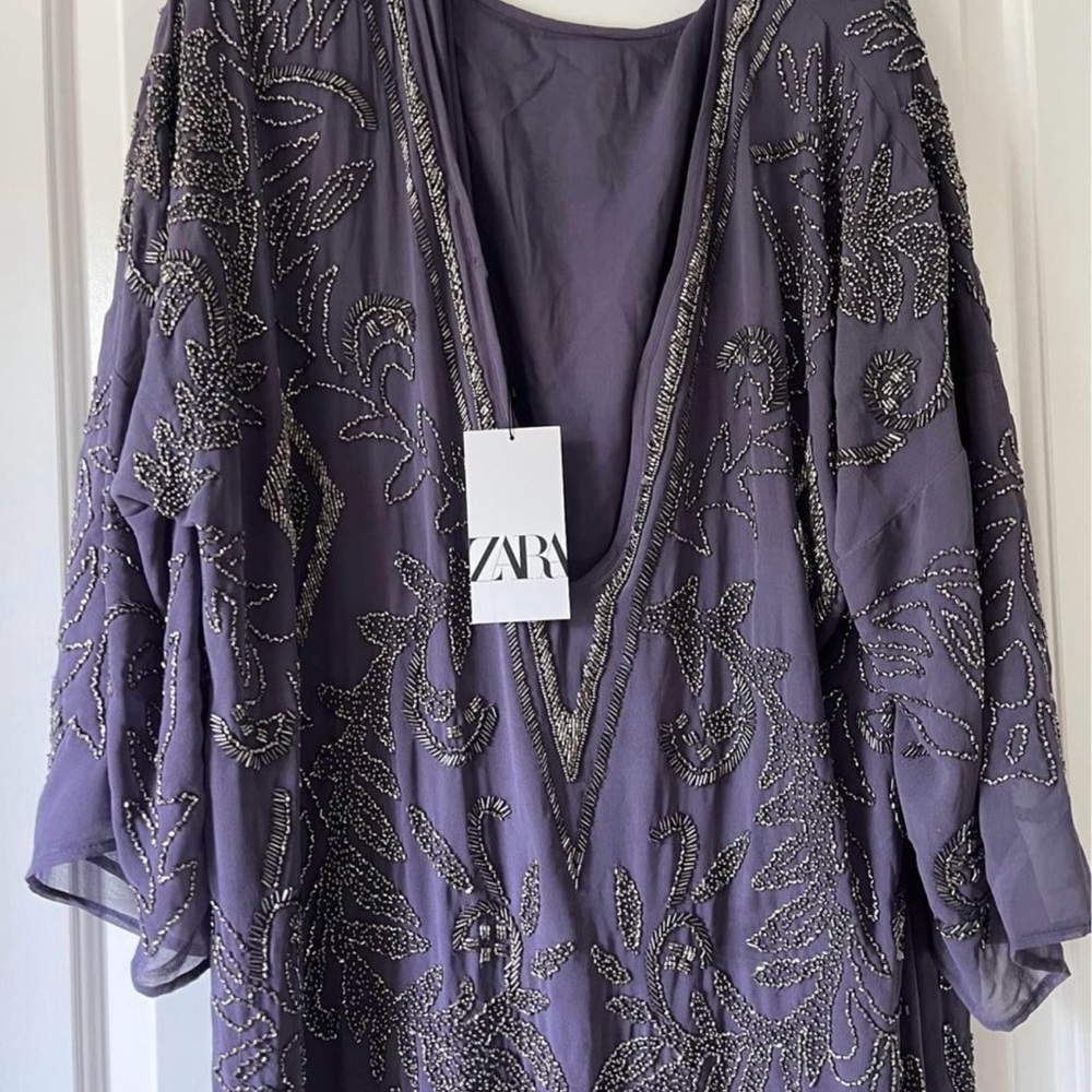 Zara beaded dress